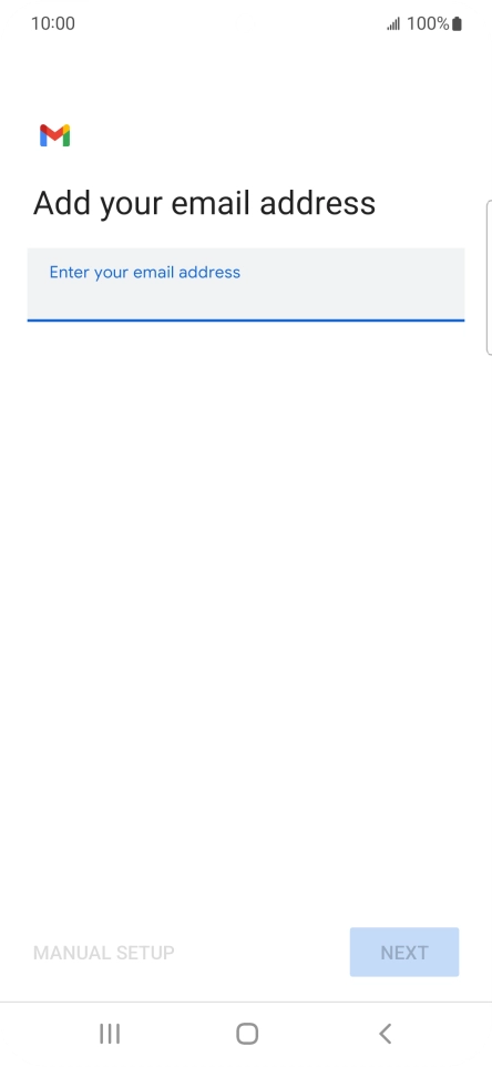 Press the field below 