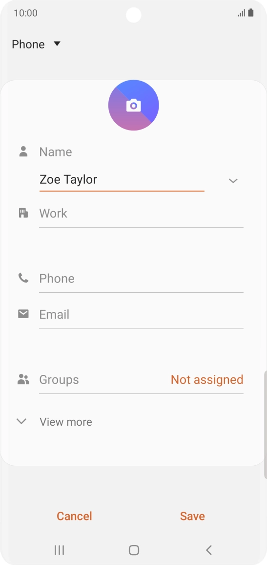 Press Phone and key in the required phone number.