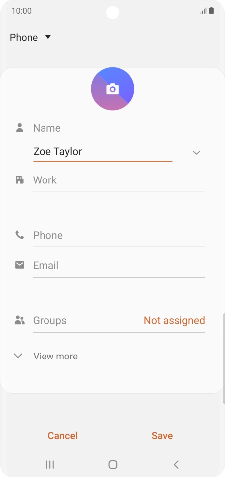 Press Phone and key in the required phone number.