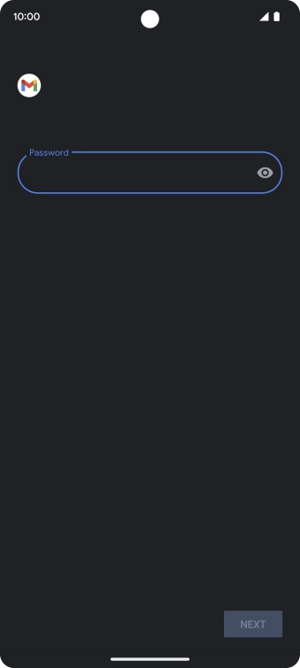 Press the field below 