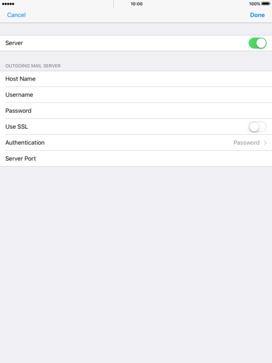 Press Authentication.