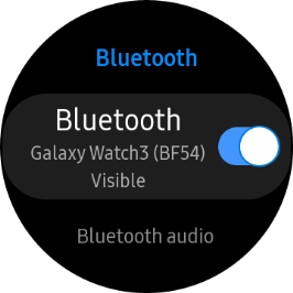 Press Bluetooth audio.