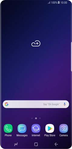 When the battery charging icon is displayed, the battery is charging.