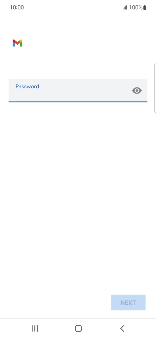 Press the field below 
