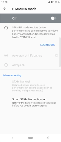 Press the indicator to turn on the function.