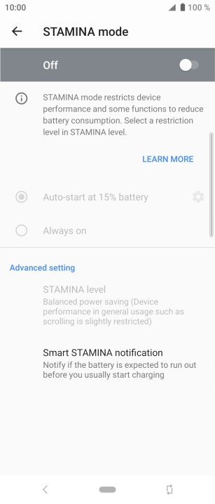 Press the indicator to turn on the function.