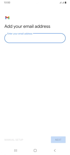 Press the field below 