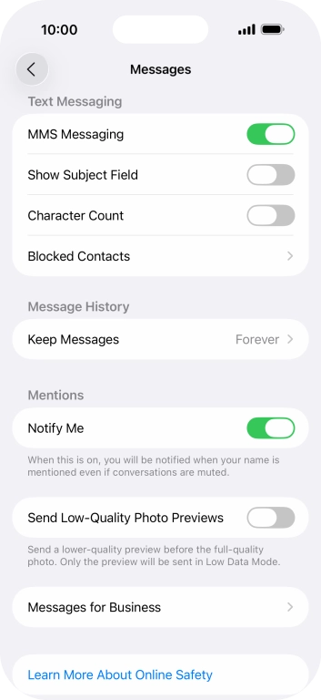 Slide your finger upwards starting from the bottom of the screen to return to the home screen.