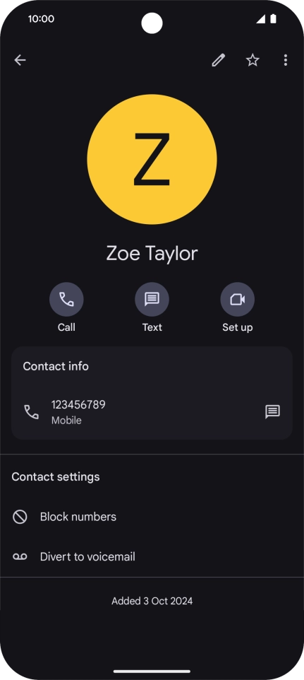 Slide your finger upwards starting from the bottom of the screen to return to the home screen.