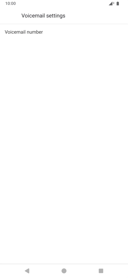 Press Voicemail number.