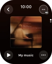 Press the play icon to start the playback.