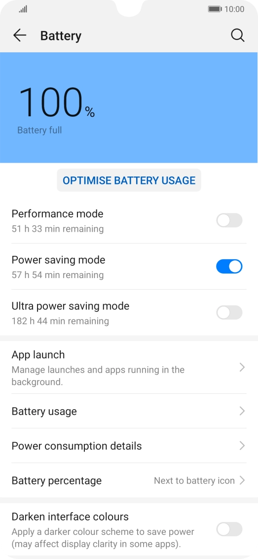 Slide your finger upwards starting from the bottom of the screen to return to the home screen.