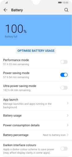 Slide your finger upwards starting from the bottom of the screen to return to the home screen.