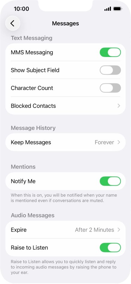 Slide your finger upwards starting from the bottom of the screen to return to the home screen.