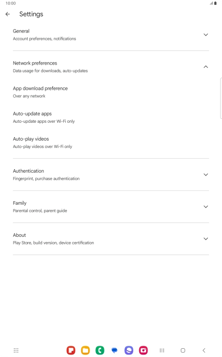 Press Auto-update apps.