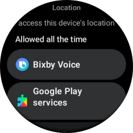 Press the required app.