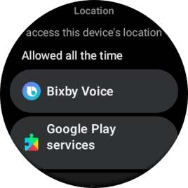 Press the required app.