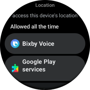 Press the required app.