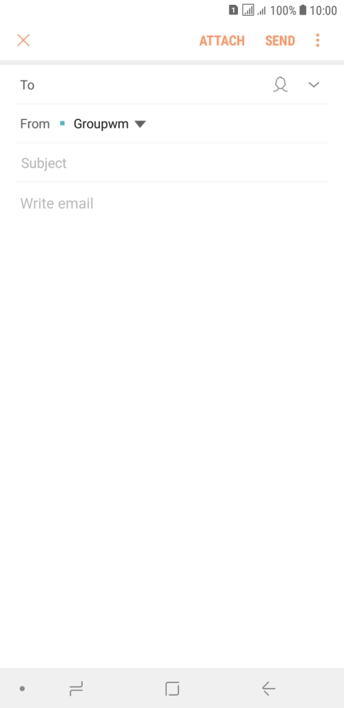 Press the field next to 