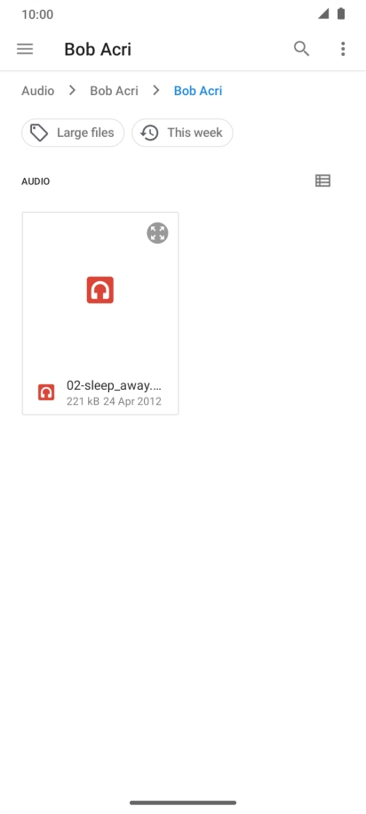 Press the required ring tone to add it to the list of ting tones.