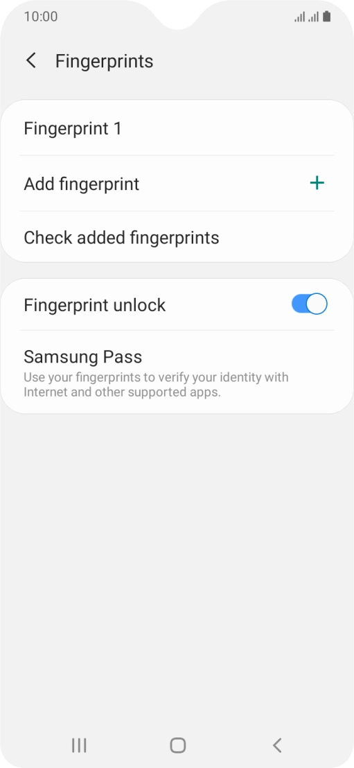 Press the Return key twice.
