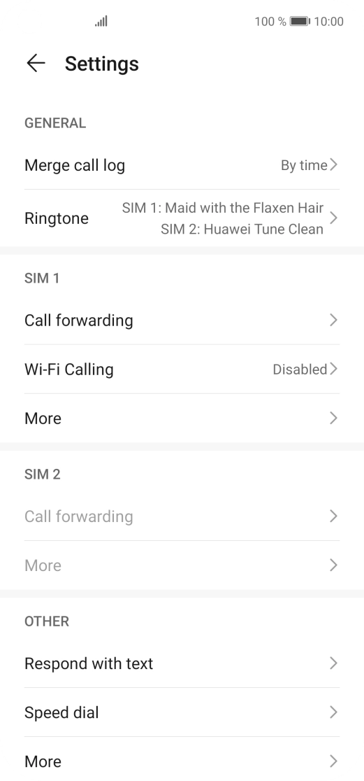 Press Wi-Fi Calling.