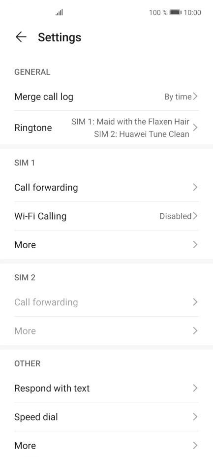 Press Wi-Fi Calling.