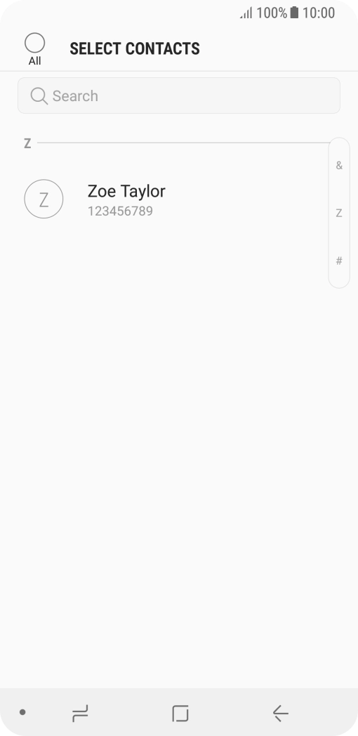 Press the field above 