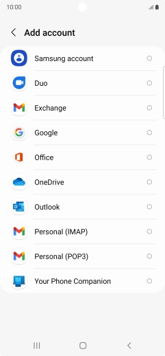 Press Personal (POP3).