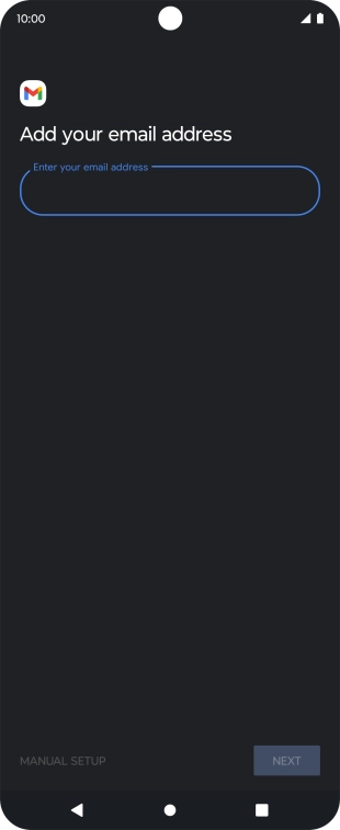 Press the field below 