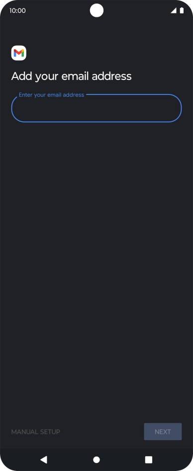 Press the field below 