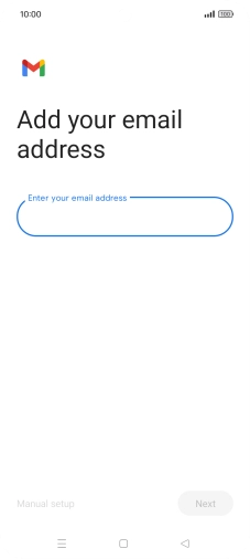 Press the field below 