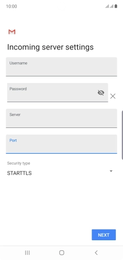 Press the drop down list below 