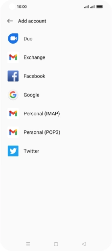 Press Personal (POP3).