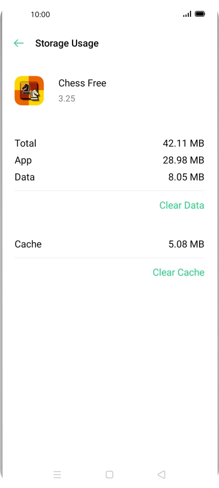 Press Clear Cache.