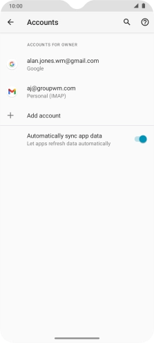 Slide your finger upwards starting from the bottom of the screen to return to the home screen.