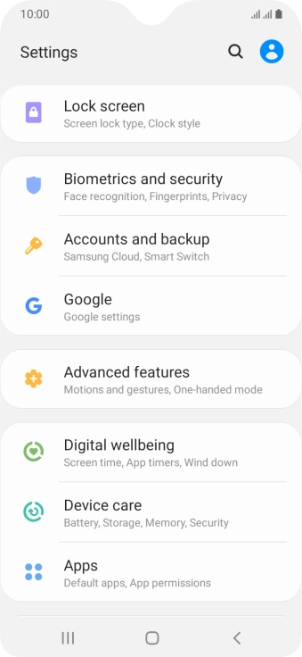 Press Biometrics and security.