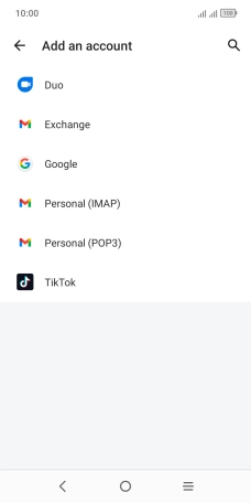 Press Personal (POP3).