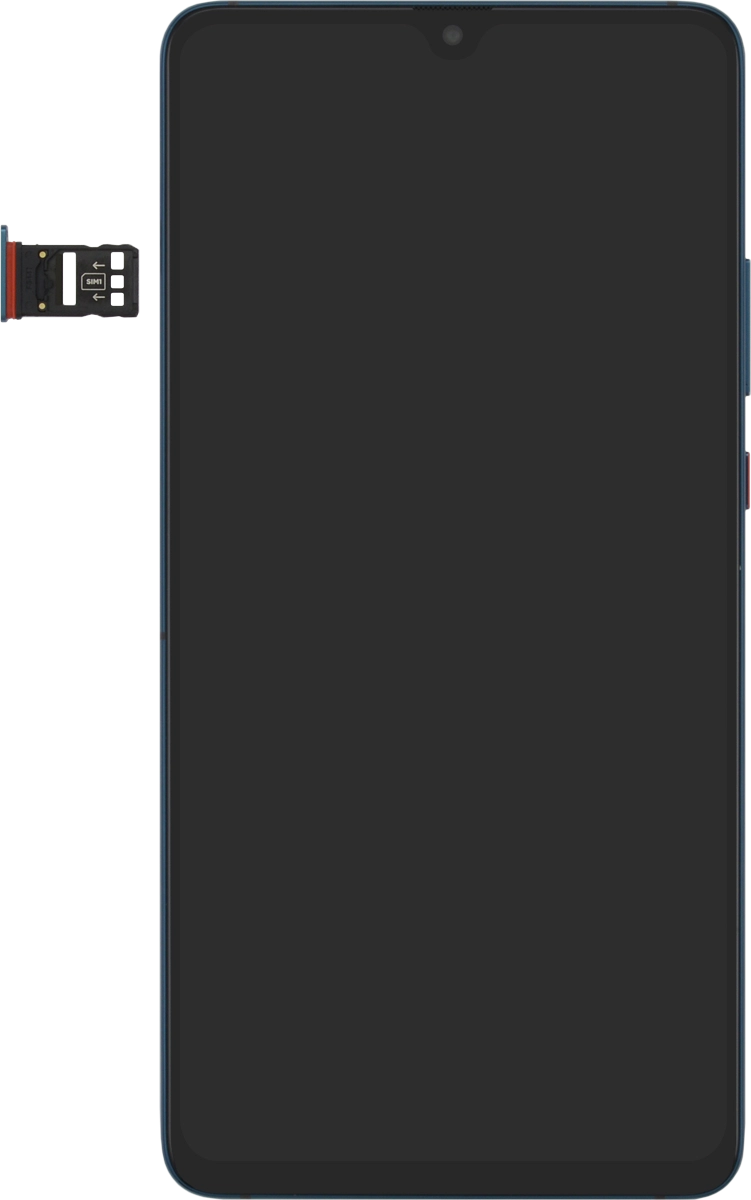 Place your SIM as illustrated on the SIM holder.