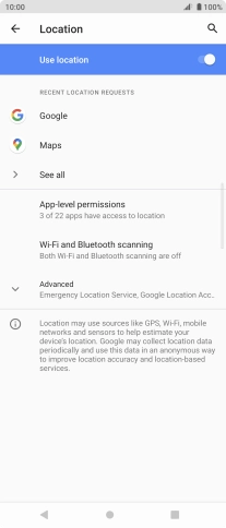 Press App-level permissions.