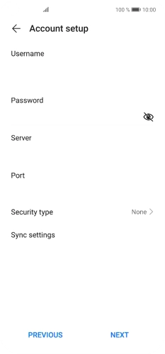Press the field below 