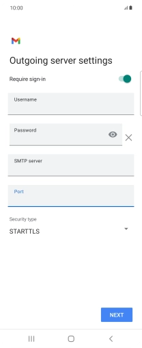 Press the drop down list below 