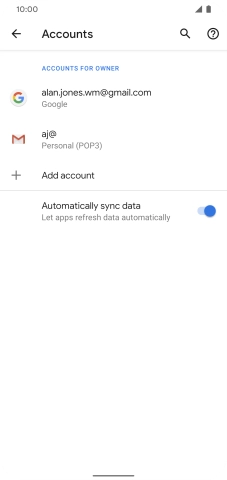 Slide your finger upwards starting from the bottom of the screen to return to the home screen.