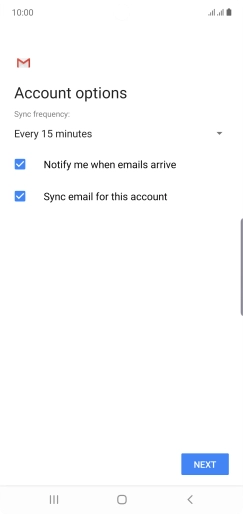 Press the drop down list below 