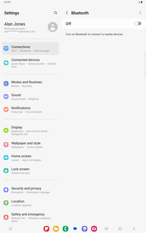 Press the indicator to turn on the function.