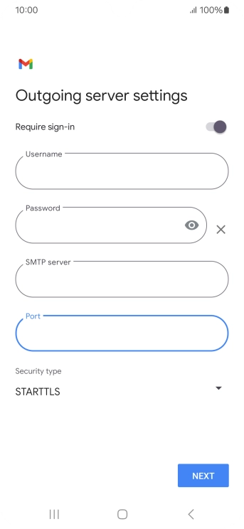 Press the drop down list below 