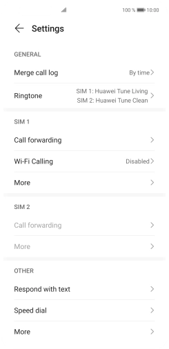 Press Wi-Fi Calling.