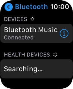Press the Digital Crown to return to the home screen.