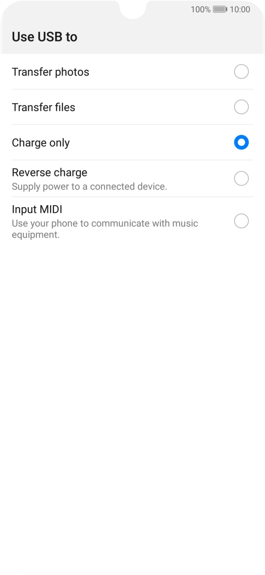 Press Transfer files.