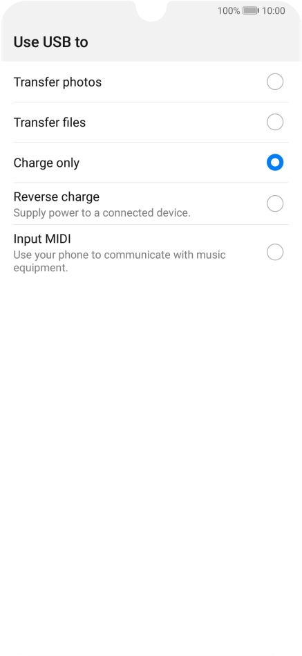 Press Transfer files.